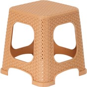 Resim Luna Galleon Design Star Rattan Küçük Tabure 6 Adet Tik 