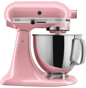 Resim KitchenAid Mutfakaid KSM150PSGU Artisan Serisi 5qt. Stand Mixers, 14.3 x 9.3 x 14, Guava 