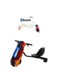 Resim Citymate Drift Car Elektrikli Kaykay Bluetooth Dirift Kar Hoverboard Scooter Ledli Bluetoothlu D10 