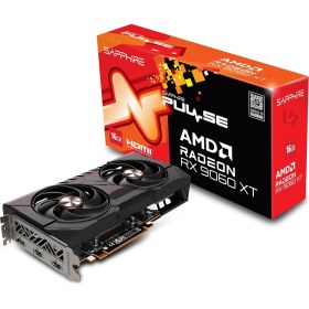 Resim Sapphıre Amd Radeon™ Rx 9060 Xt Gamıng Oc 16GB Dual Hdmı/dp Gpu, Ekran Kartı 