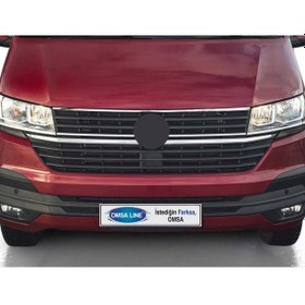 Resim Vw T6.1 Transporter Krom Ön Panjur Kaput Üst Çıtası 2020 ve Sonra 
