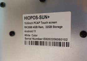 Resim Hipos-Sun+ 15.6 PCAP Touch Screen 4Gb Ram 2 Stotage Android 11 Pos Pc 