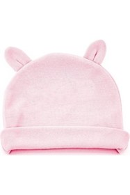 Resim Babyjem Yenidoğan Bebe Şapka Kulaklı 585 Pembe 