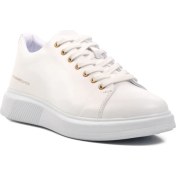 Resim Hammer Jack Beyaz Deri Erkek Sneaker 