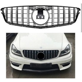 Resim Mercedes W204 Gtr Amg Ön Panjur Izgara Seti 