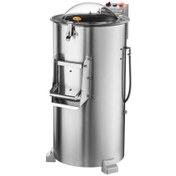 Resim Çağdaş Endüstriyel Zımparalı 30 Kg / Sefer Patates Soyma Makinesi 380V 380 Volt - 30 Kg Sefer / 600 Kg Saat - Zımparalı - Max 180 Saniyede Sorma