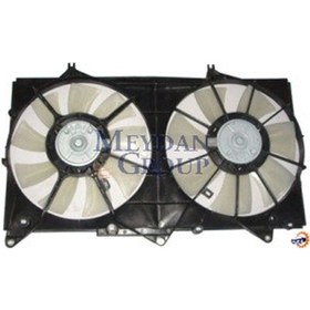 Resim Toyota Camry- 01/04 Radyatör Ve Klima Fan Davlumbazı Çiftli Komple 9+7 Kanat 16363-0a180 