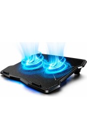 Resim Bix BX-CP01W LED Aydınlatmalı 10-15.6″ Arası Laptoplar İçin Notebook Soğutucu 