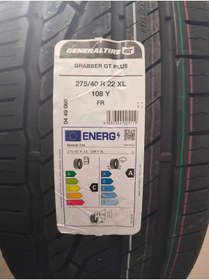Resim GENERAL 275/40R22 108Y FR GRABBER GT PLUS GENERAL 4X4 SUV YAZ LASTİĞİ 2024 ÜRETİM 