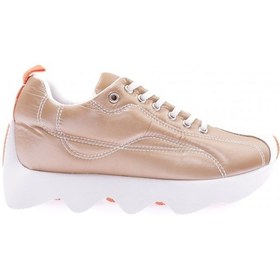 Resim Dgn 805-23y Kadin Kalin Taban Sneakers Ayakkabi 805-2008-R0138 Bakır 