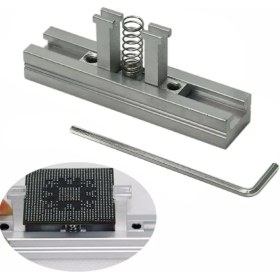 Resim Mingjin Shop 1 Doğrudan Isıtma Bga Reballing Istasyonu Şablonlar Tutucu Isıtmalı Fikstür Reball Jig (Yurt Dışından) 