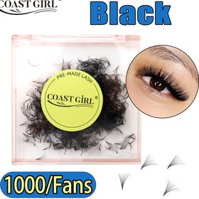 Resim 1000 Adet 0.05Mm Kalınlığında Sivri Uçlu Takma Kirpik, C/D Kıvrımı, 1 Saniyede Açılabilen 7D/10D/12D Çiçek Tüyleri, Yoğun Ve Uzatılmış, Kirpik Ekimi İçin Özel 