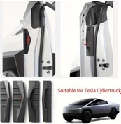 Resim Hightower Tesla Cybertruck Kapı Kolu Seti Silikon İç Kulp 4 Parça 