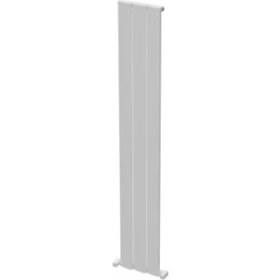 Resim Carisa Step Dikey Alüminyum Radyatör Modern Tasarım Beyaz 180X28 cm 