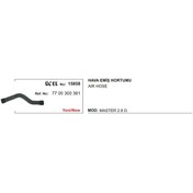 Resim Üçel Hava Filtre Hortumu 15858 Master 2.8 Dizel 7700300361 KNO-UCEL-15858_xx 