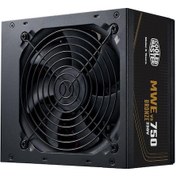 Resim Cooler Master MWE 750 V3 750W 80+ Bronze ATX Güç Kaynağı 