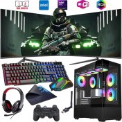 Resim Rogame I7 13700F 16GB Ddr4 1tb M2 12GB Arc B580 Çift 24" Monitörlü Oyun Bilgisayarı (Gaming Set) 