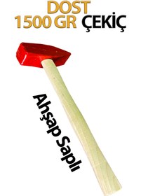 Resim Dost Çekiç Ahşap Saplı Sağlam Dayanıklı 1500 Gr 
