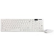 Resim Platoon Klavye Mouse Set Q Kablosuz PL-374 Beyaz 