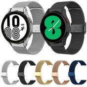 Resim Sones Samsung Galaxy Uyumlu Live Sm-r382 Milan Metal Çelik Hasır Toka Watch Band 
