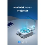 Resim Wodimark Bluetooth Retro Pikap Görünümlü Işıklı Müzik Çalar | Nostalji Plak Hoparlör Tf Kart Aux Subwoofer360 