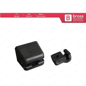 Resim Mercedes S Class W140 için Sunvisor Güneşlik Tutucu Klipsi N11.9798 