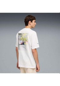 Resim Puma Bmw M Motorsport Sportswear Erkek Tişört 634891 02 Beyaz 