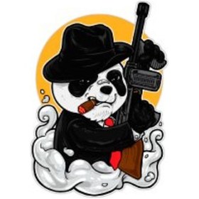 Resim An29 Mafya Panda Sticker 
