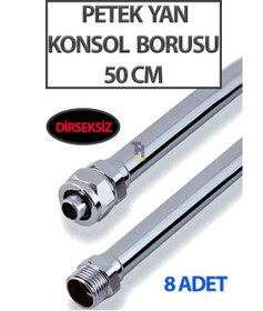 Resim TrendHause Petek Yan Konsol Borusu 50cm (8 Adet) 