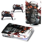 Resim cosy home gift Killzone Playstation 5 Standart Dijital Versiyon Sticker Kaplama Seti 