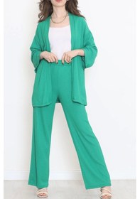 Resim 19V69 Italia Uzun Kimono Takım Yeşil - 722.1247. 
