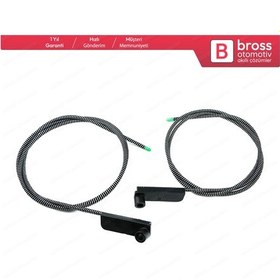 Resim Mercedes C Class W202 için Sunroof Tamir Halat Tel Set 2027800189 N11.9458 