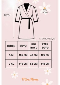 Resim 4 Parça Aile Bornoz Seti Kadın Erkek Havlulu Bornoz Takımı Mürdüm-antrasit 