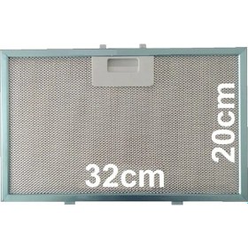 Resim 32 Cm. X 20.5 Mekappa Uyumlu Davlumbaz Filtresi 