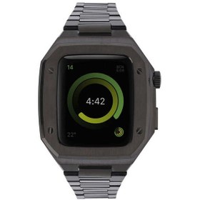 Resim Ariatech Watch 44mm Uyumlu Krd-64 Metal Kordon-siyah 