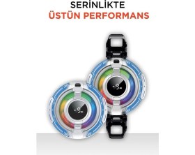 Resim Torima Kablolu Cep Telefon Soğutucu Oyuncu Radyatör Soğutma Fanı ACC50 Beyaz 