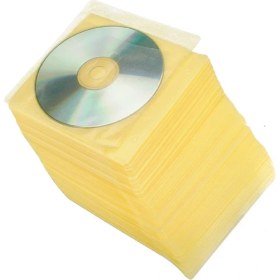 Resim Torima Cd Dvd Zarfları Çift Yönlü 100'lü Paket Sarı 