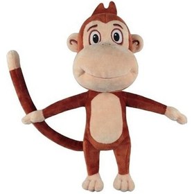 Resim Kukuli Maymun Peluş Sesli 35Cm Peluş Kukuli 