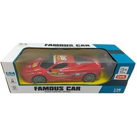 Resim Ctoys Uzaktan Kumandalı 1:16 Spor Araba Kırmızı 89943a Kırmızı 