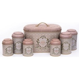 Resim ERB01U7 Oval Ekmek Kutusu 7 Li Set, Rosy 