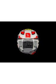 Resim MT Helmets KASK MT ÇOCUK LITE DİNO A0 BEYAZ 
