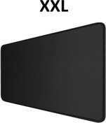 Resim obrigado 90cmx40cm Siyah Mause Ped Gaming Oyuncu Mouse Pad Kaydırmaz Mousepad Uzun Klavye Fare Altlığı 