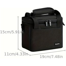 Resim Dashanshop Siyah Drone Çantası Aksesuar Çok Bölmeli Sağlam Taşıma Çantası 