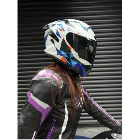 Resim Rivox R2 Geometri Kapalı Kask 