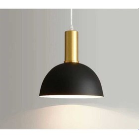 Resim Dylight Retro Metal Siyah Rustik Kafe Mutfak Sarkıt Avize (496241665) 