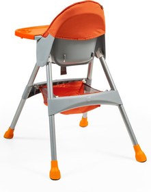 Resim Baby2Go Hamburg Çift Tablalı Mama Sandalyesi - Turuncu - Turuncu / Standart 