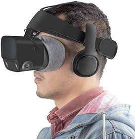 Resim Güncellenmiş Sürüm Stereo VR Kulaklıklar Oculus Rift için Özel Yapılmış S-On Kulak Derin Bas 3D 360 Derece Ses, Klips Tasarımı Kurulumu ve Çıkarması Kolay - Küçük Baş Kişi ile uyumlu değildir (Siyah) 
