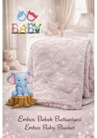 Resim Welsoft Premium Bebek Battaniyesi 100x120 CM Özel Çantası İle Hediye İçin Uygundur Gri 