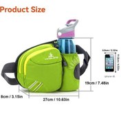 Resim Didadodo Koşu Yürüyüş Bel Çantası - Nefes Alabilir, Hafif Su Şişeli Ekipmanı Mor Kullanışlı Model Mor 