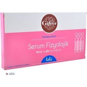Resim Gifrer Serum Fizyolojik DaMLa 10 Flaxon 
